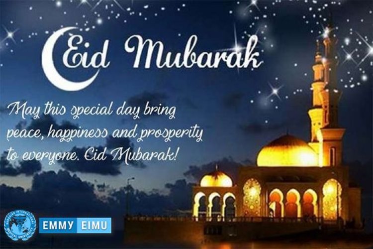 Wishing you a happy Eid al-Fitr!