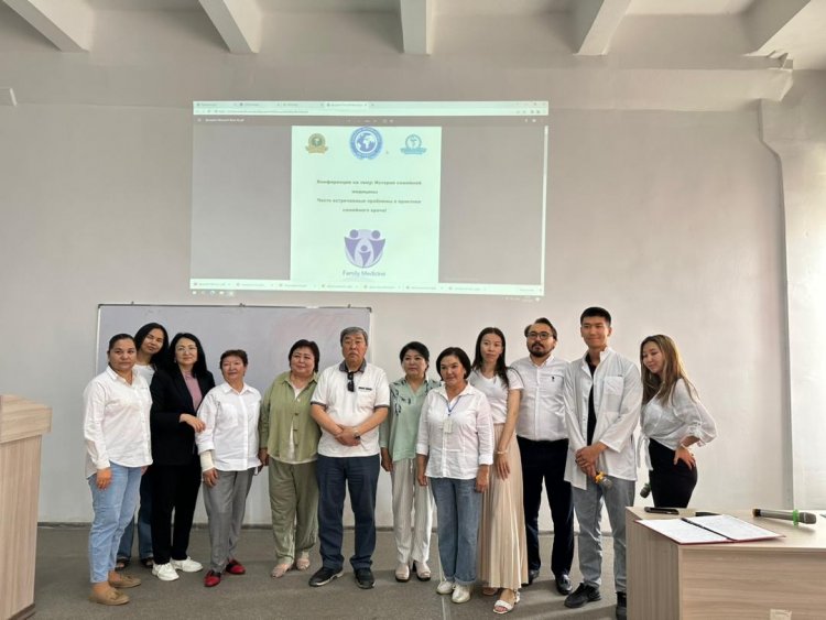 The conference "History of Family Medicine: Common Challenges in Family Practice" took place at the Eurasian International University.