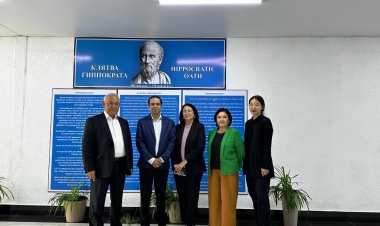 Visit of the partner of Eurasian International University