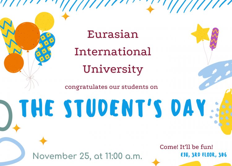 Congratulations on International Student Day!
