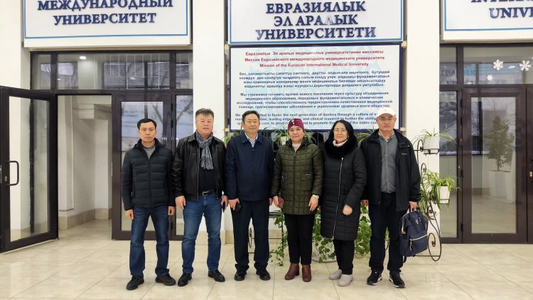 Visit of Chinese guests to Eurasian International University