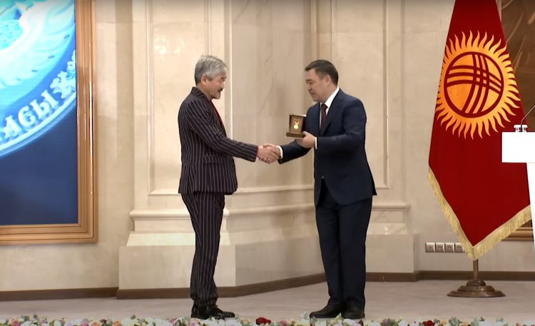 Toktoev Stalbek Kudisovich was awarded the title "Honored Worker of Culture of the Kyrgyz Republic"