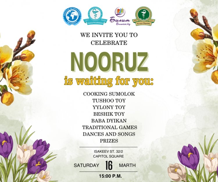 We invite you to celebrate Nooruz !!!