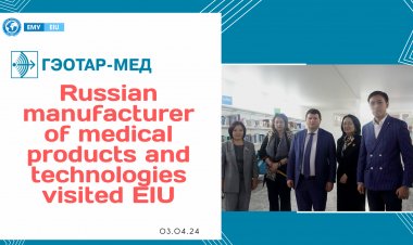 Russian manufacturer of medical products and technologies visited EIU