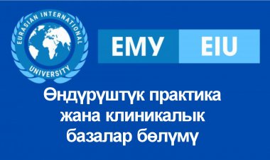 Өндүрүштүк практика жана клиникалык базалар бөлүмү