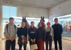Design students visited museums and an art school